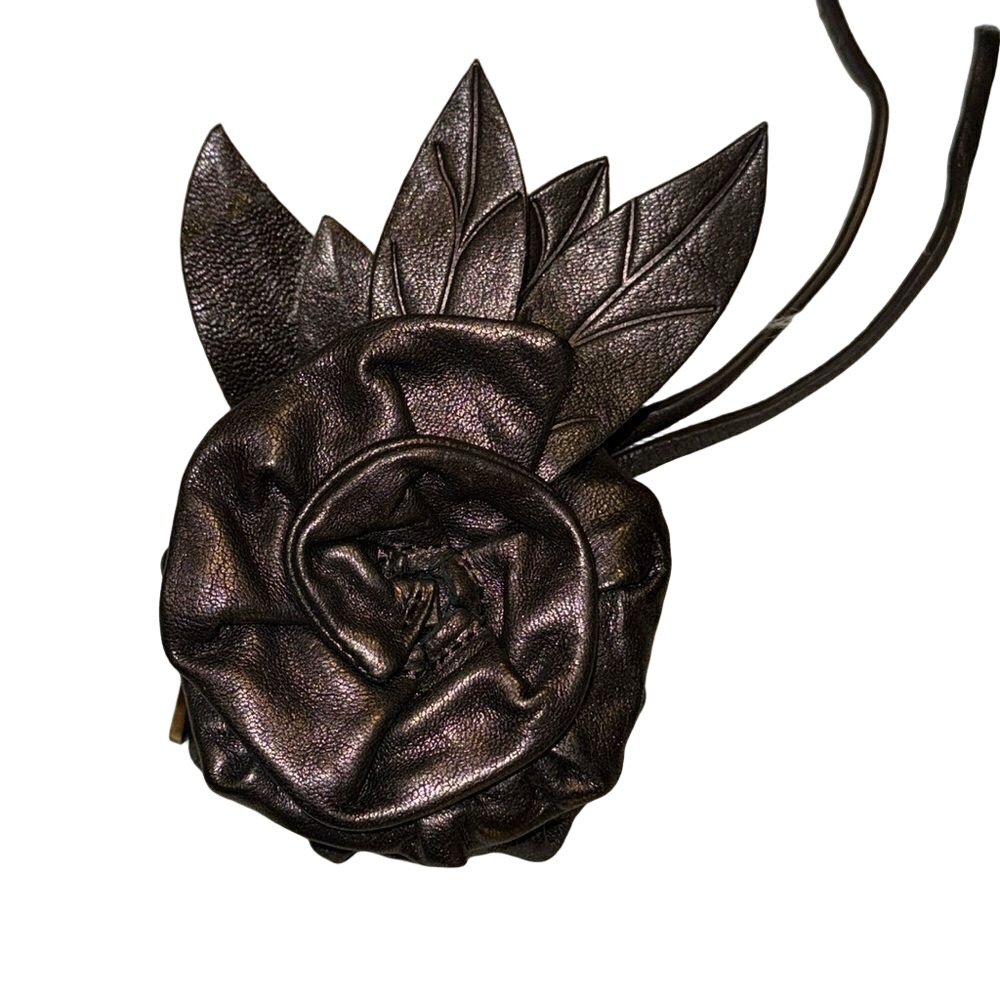 BOTKIER METALLIC FLOWER COIN PURSE